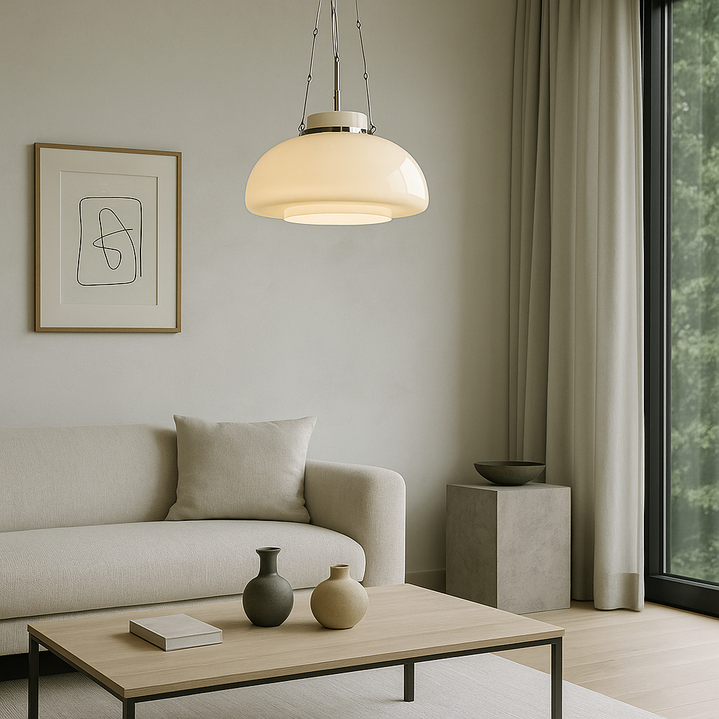 Overhang Glass Pendant