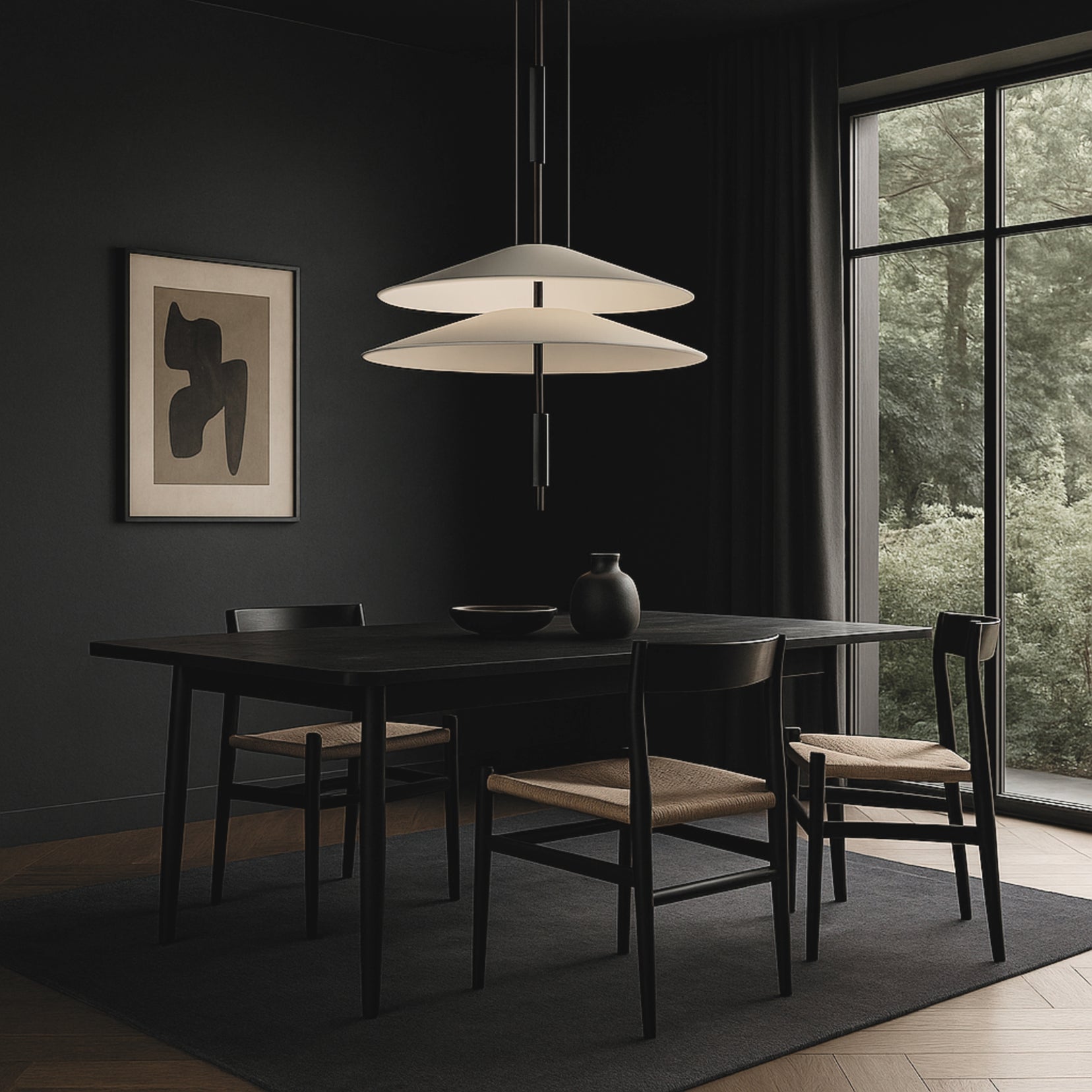 Plateau Tiered Pendant