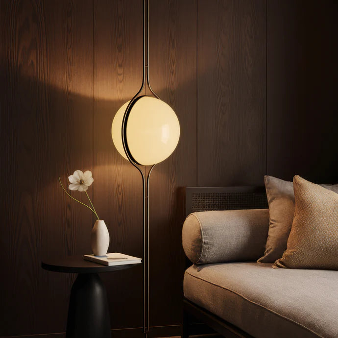Obelisk Floor-to-Ceiling Lamp