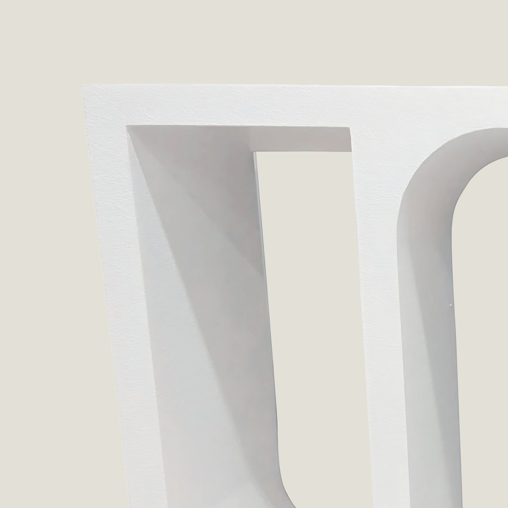 Archwell console table from Love Hohm on a light gray background