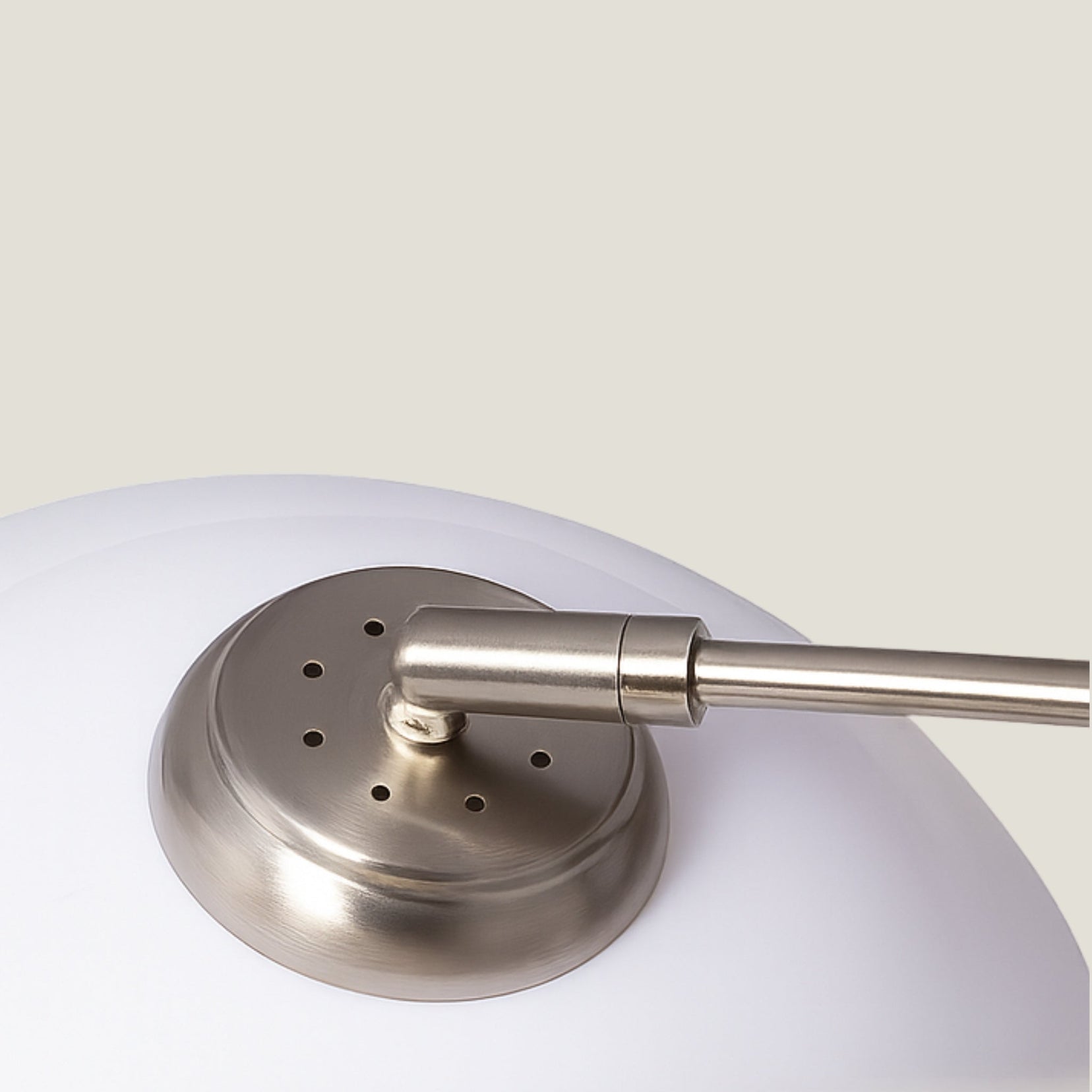 Overture arc floor lamp from Love Hohm on a white background