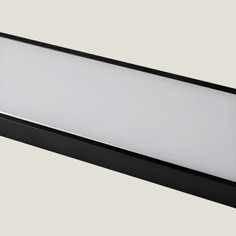 Quill outdoor wall lamp close up with black frame on a white background