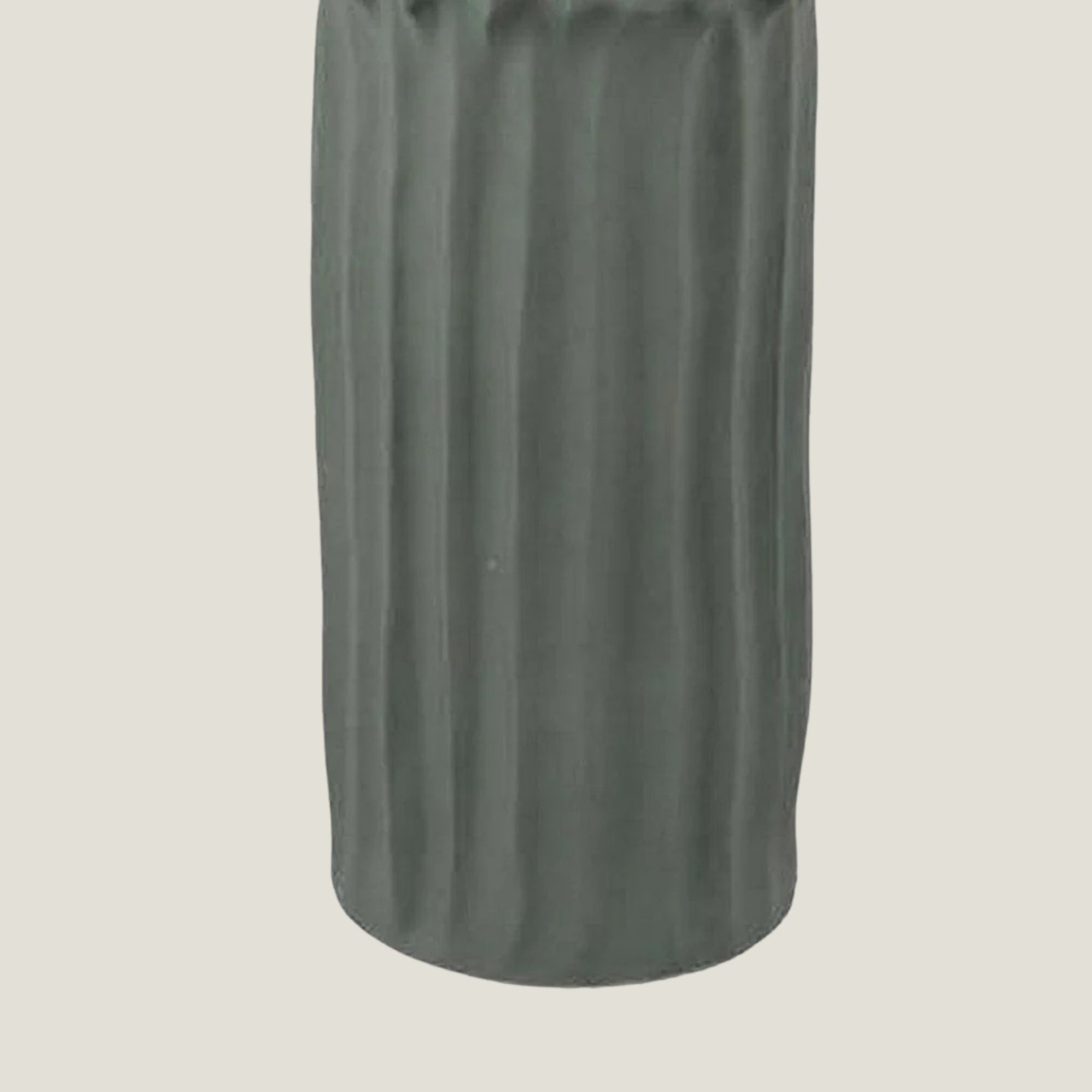 Tellure sculptural floor vase from Love Hohm on a beige background