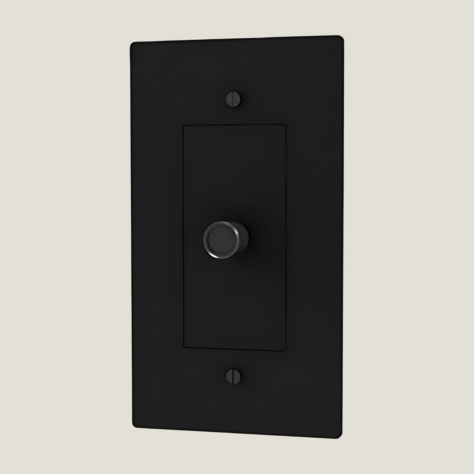 Verge brass dimmer from Love Hohm on a beige background